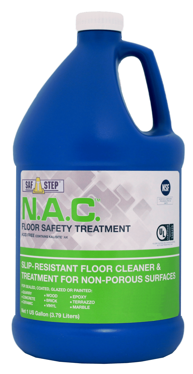 Slip Resistant Floor Cleaner & Safety Treatment for Non Porous Floors